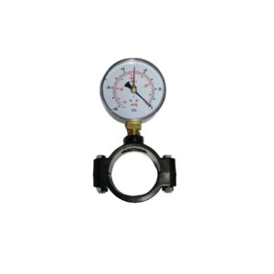 Vakuummeter med rørklamme 40mm